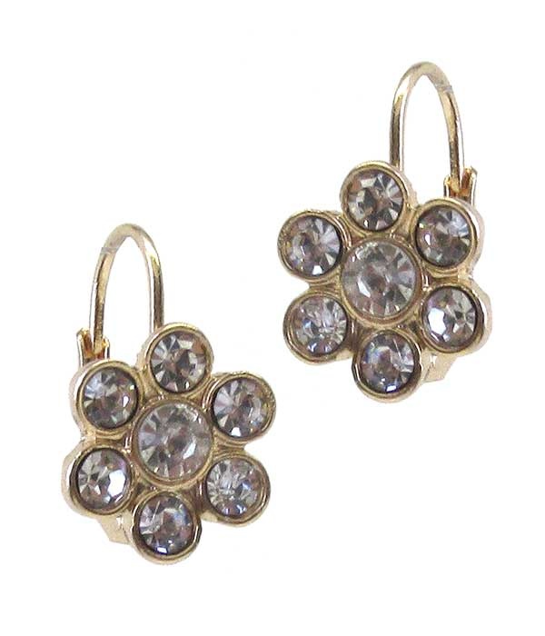 Crystal Flower Earring