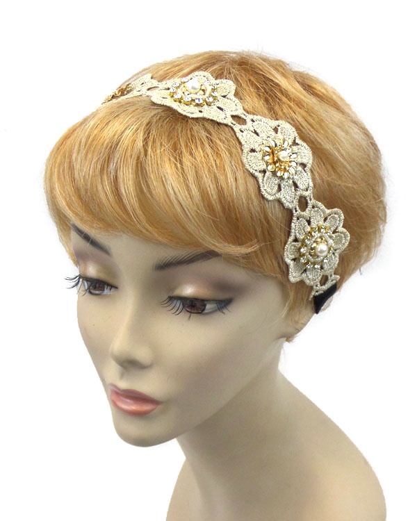 Flower Lace Head Band