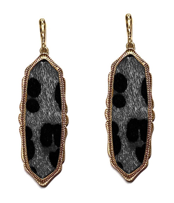 Animal Print Earring