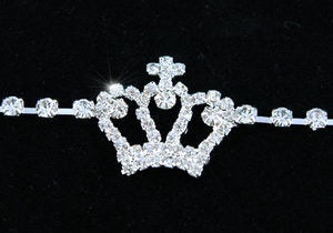 Crown Sparkling Crystal Rhinestone Belly Chain Belt