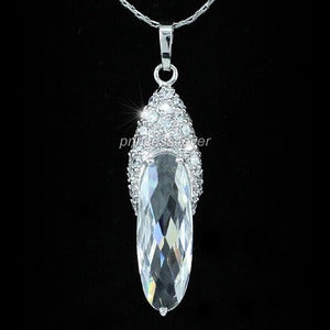 Sparkling Created Diamond Pendant & Necklace
