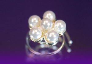 6 X Bridal Wedding Pearls Flowers Hair Twists