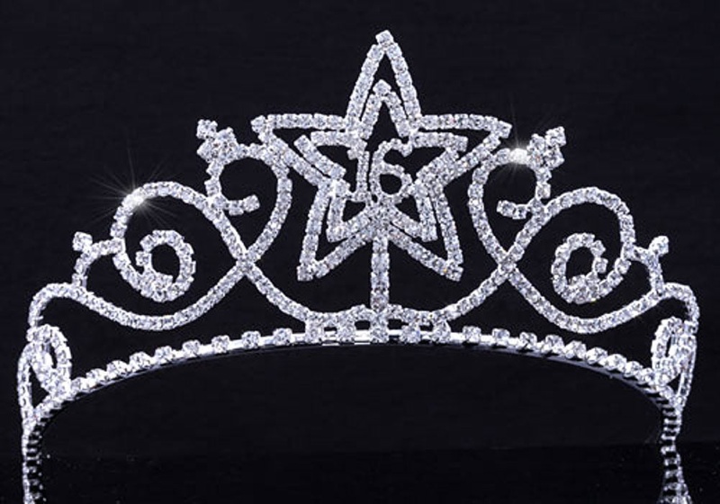 Sweet Crystal Star Quinceanera Tiara
