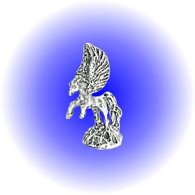 Flying Pegasus Pewter Figurine - Lead Free