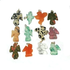 Angels Stone Pendant Sold By Piece In Mixed Color And Shapes