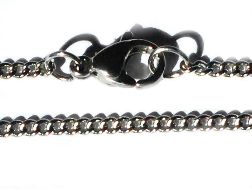Stainless Steel 18 Inch 2Mm Curb Chain Necklace