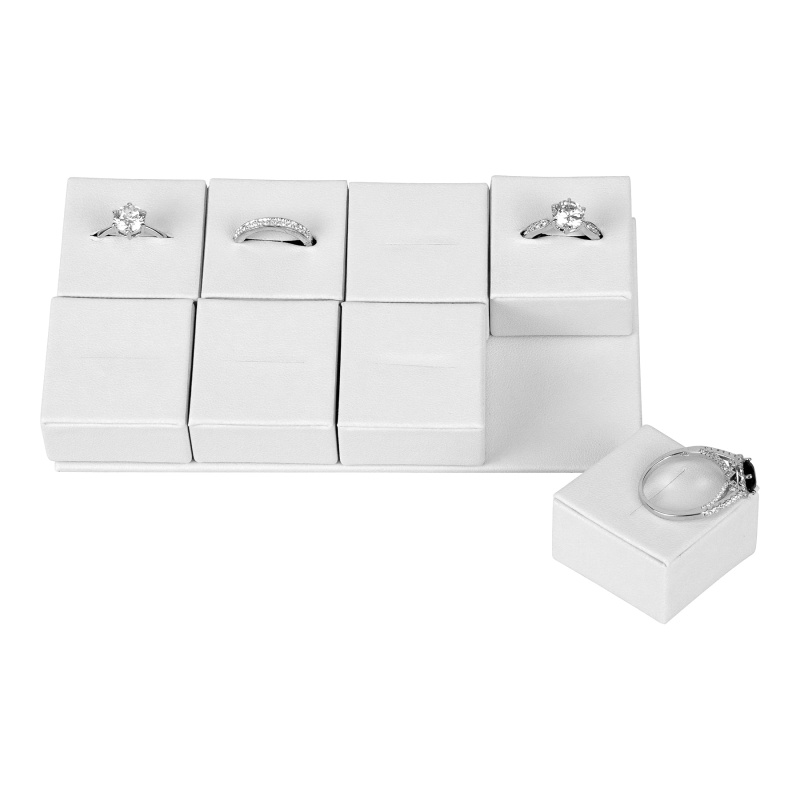 Breakaway Tray With Eight Ring Displays
