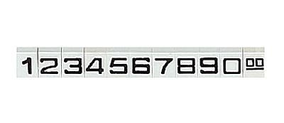 Extra Small White Pricing System - Pack Of 600 Pieces - 1/8" X 3/16"