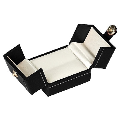 Paper Covered Single Ring Box With Matching Insert