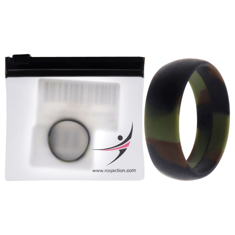 Silicone Wedding Ring - Camo By Roq For Men - 13 Mm Ring