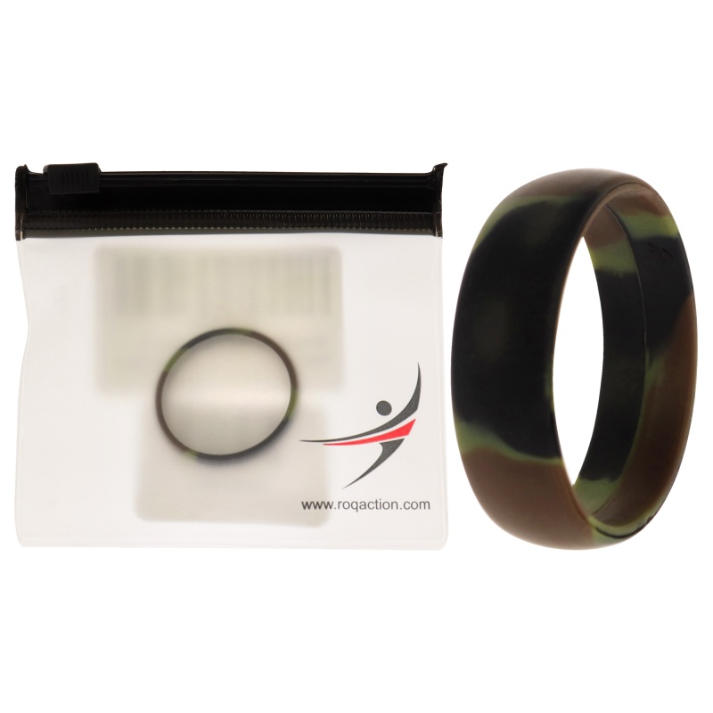 Silicone Wedding Ring - Camo By Roq For Men - 15 Mm Ring