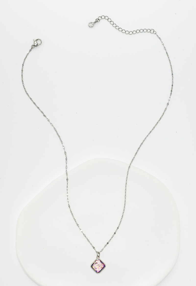 Light Within Silver Necklace