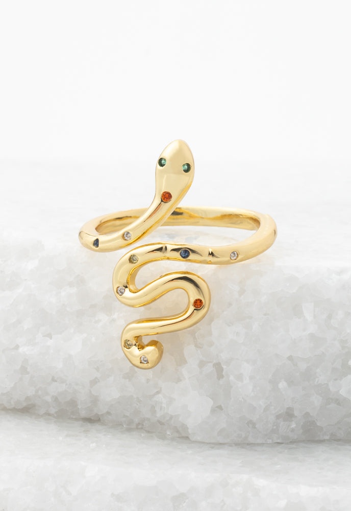 Snake 'Little Dragon' Ring