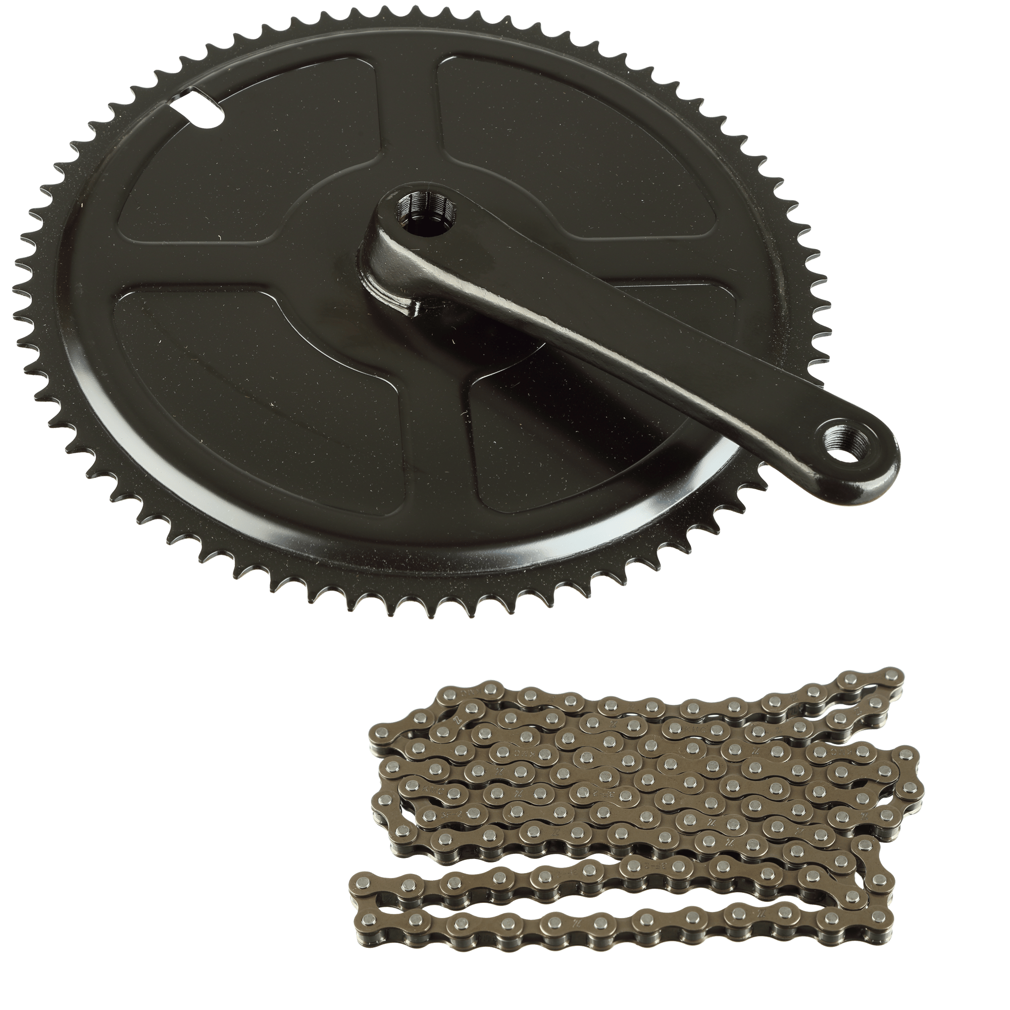 1/8" Chain and ISIS Right Crank Arm Kit