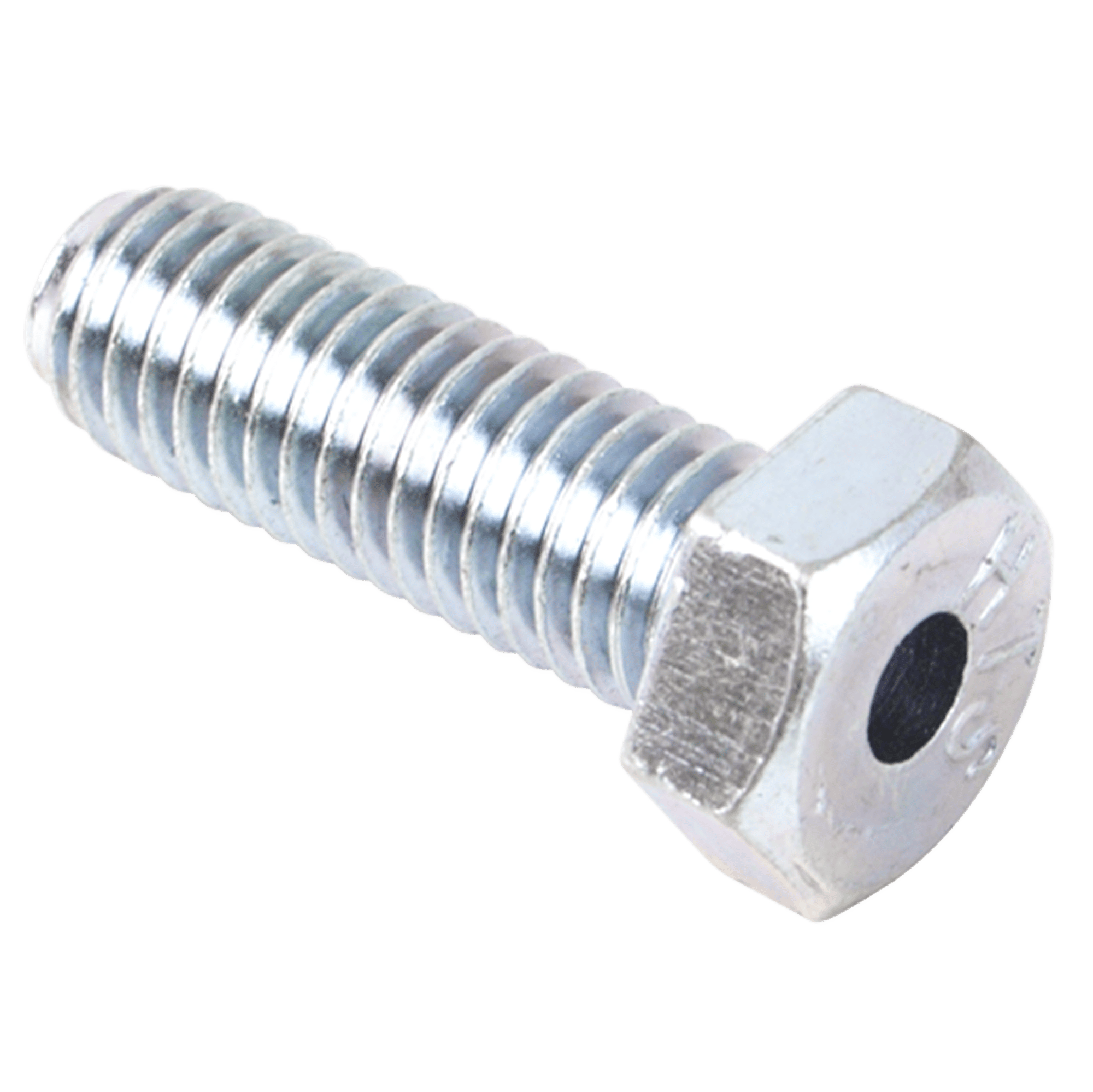 Hex Bolt With 7Mm Hole, 1/2" X 1" Long