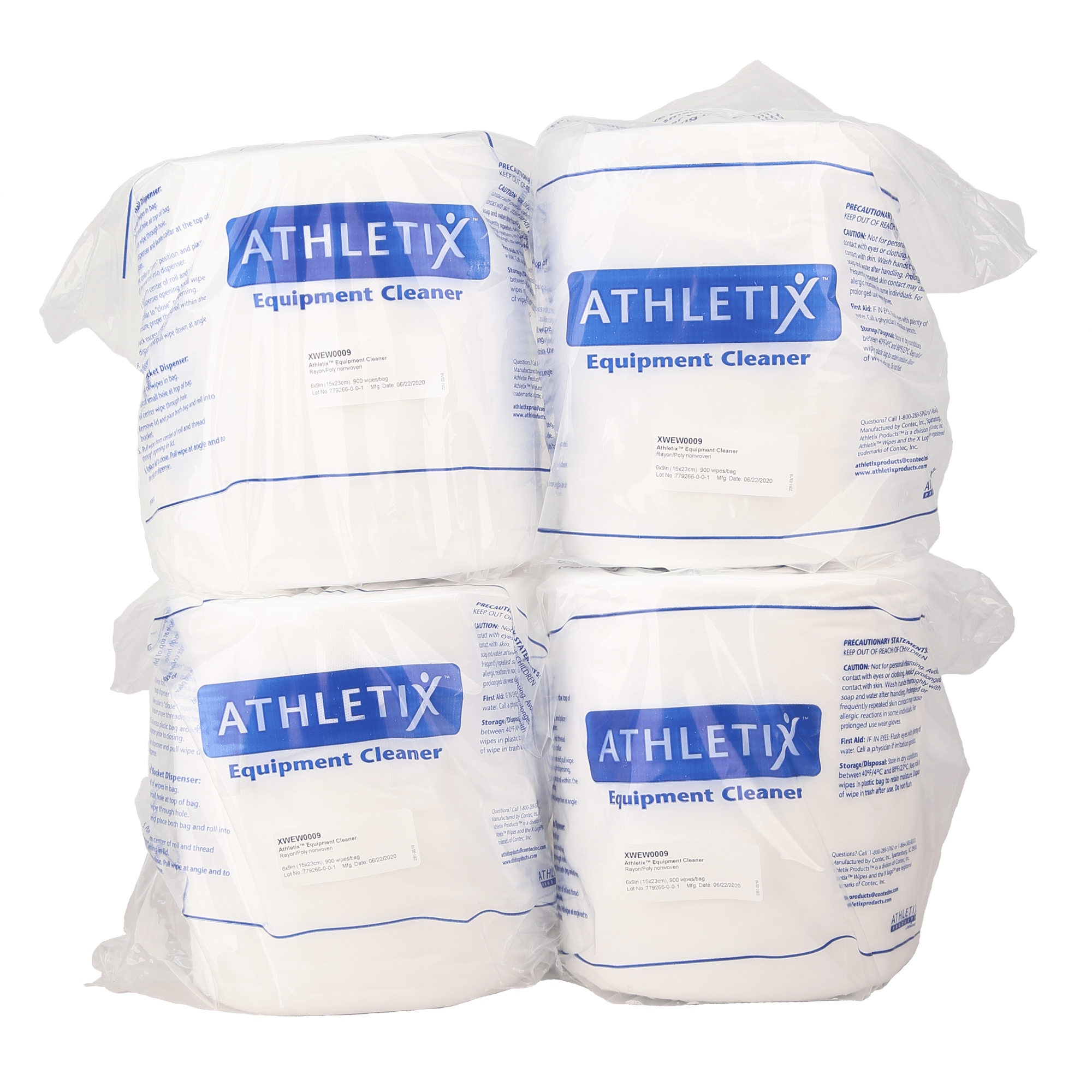 Athletix Fitness Equipment Cleaning Wipes