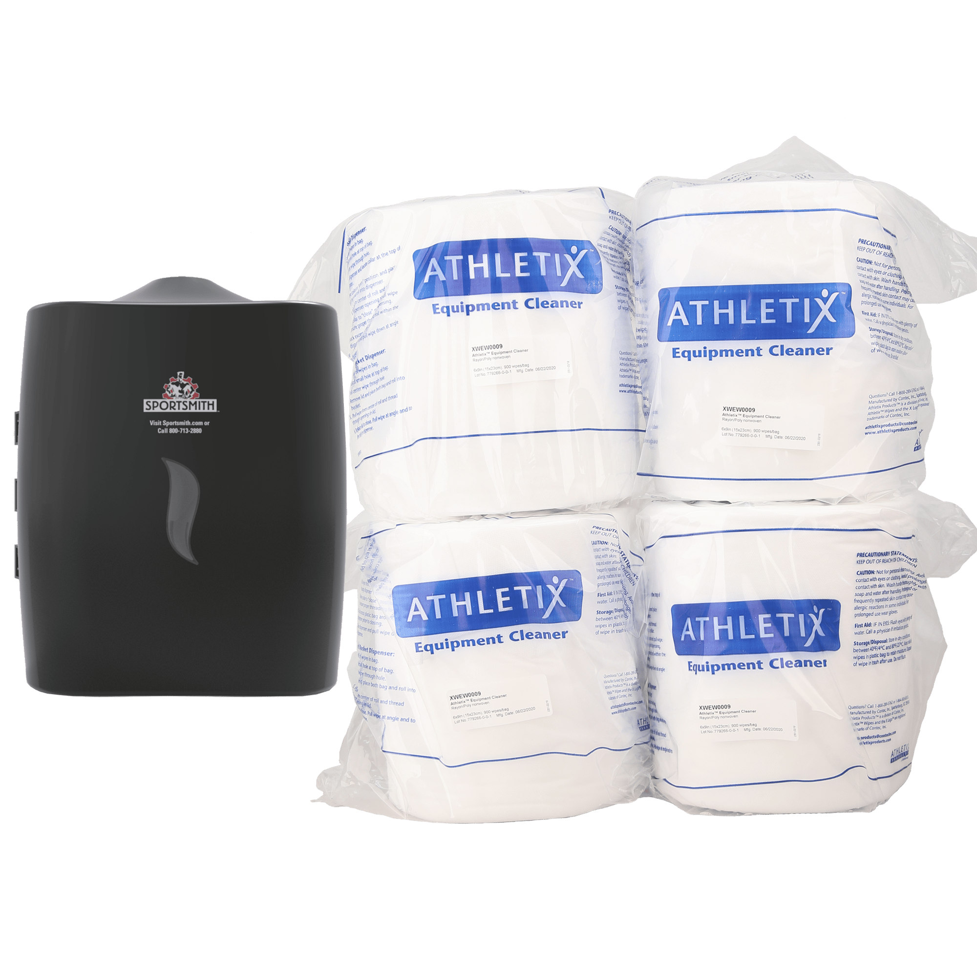 Fitness Equipment Cleaning Wipes With Dispenser