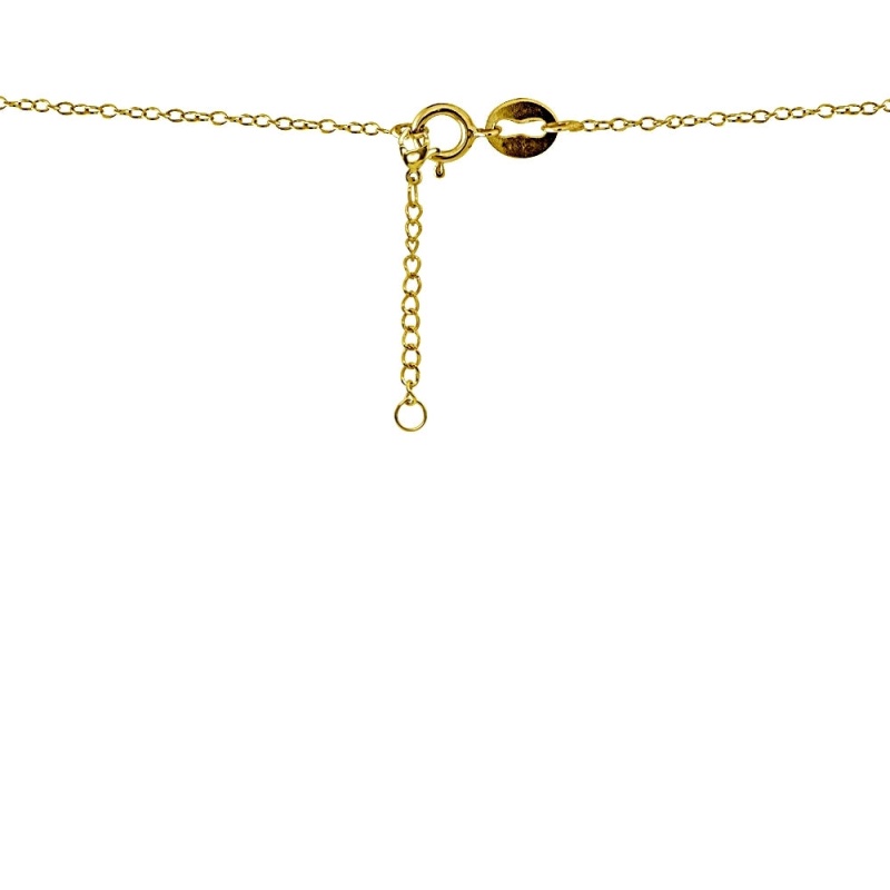 Set Of 4 Gold Flash Stainless Steel Chain Link Extenders For Pendant Necklace Bracelet Anklet (2-6 Inches)