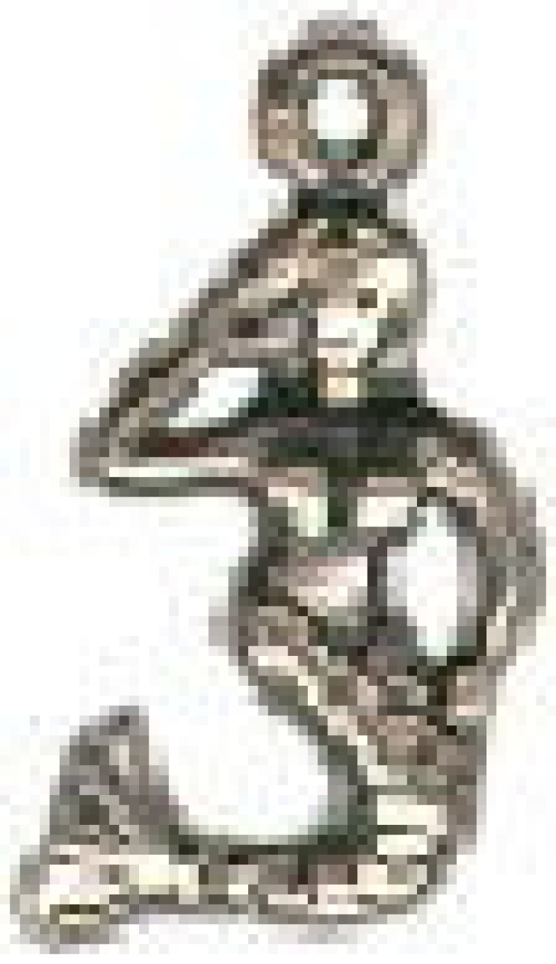 Mermaid 3D Sterling Silver Charm Pendant