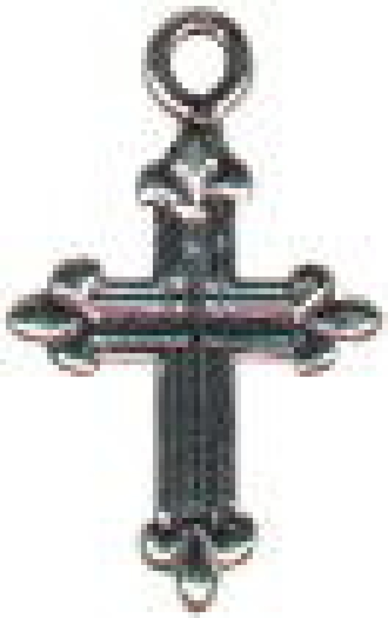 Cross Small Sterling Silver Charm Pendant For Necklace Or Charm Bracelet