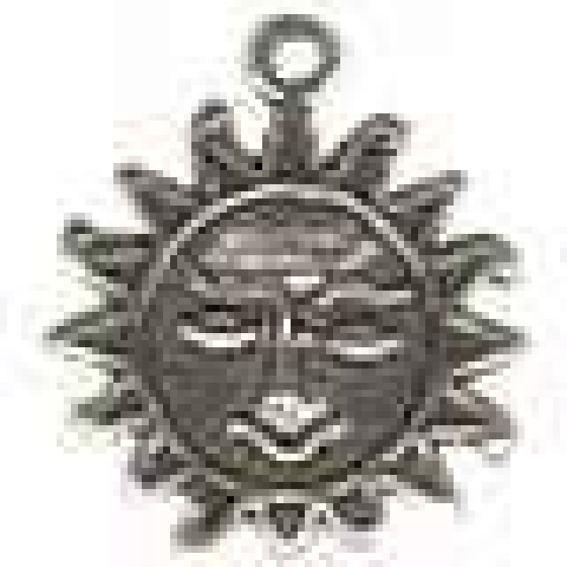 Sun Charm Sterling Silver Pendant Small For Bracelet Or Necklace