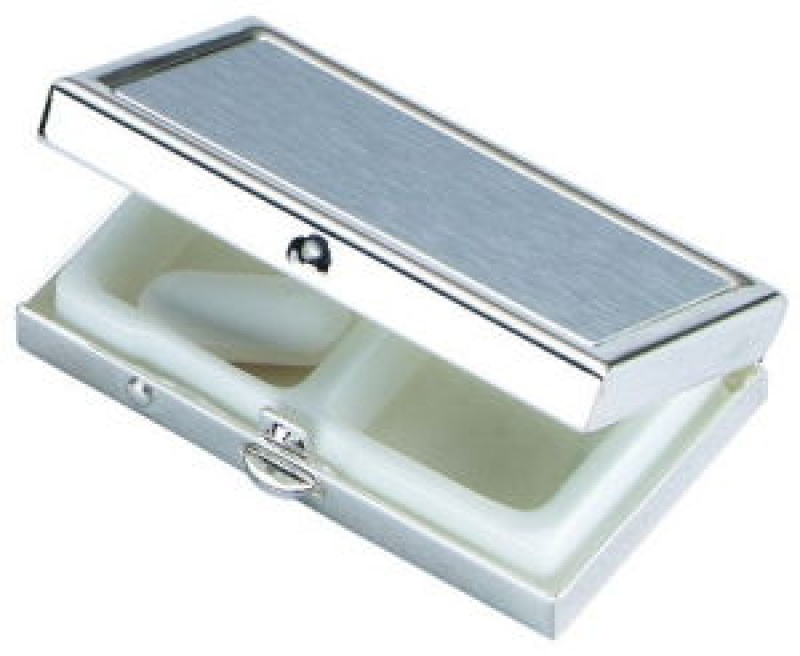 Pill Box In Silver
