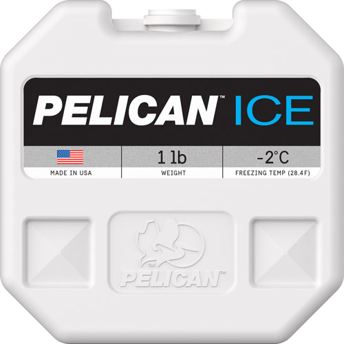 Pelican 1 LB Reusable Ice Pack, White